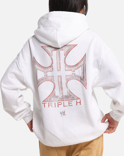 Culture Kings X WWE Triple H Wrestlemania XLI Premium Hoodie White