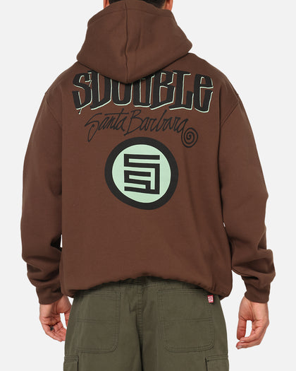 S Double Combo Platter Hoodie Washed Chocolate