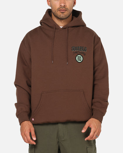 S Double Combo Platter Hoodie Washed Chocolate