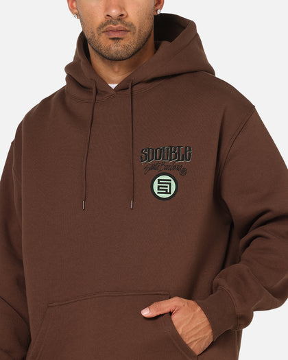 S Double Combo Platter Hoodie Washed Chocolate
