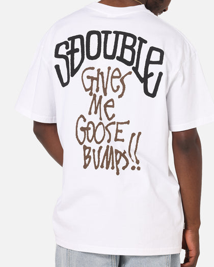 S Double Goosebumps T-Shirt White