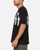 S Double People Stripe T-Shirt Black