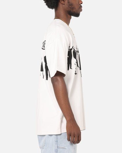 S Double People Stripe T-Shirt Pigment Grey