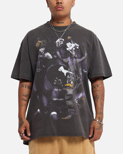 Goat Crew Disney Kingdom Hearts Halloween Town Heavy T-Shirt Black Wash