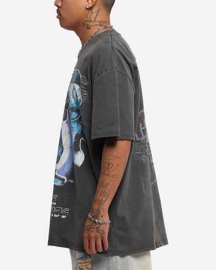 Goat Crew Disney Kingdom Hearts Space Paranoids Heavy T-Shirt Black Wash