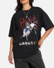 73Studio X Naruto Sasuke Abandon Vintage T-Shirt Black Acidwash