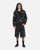 X-Large Camo Reversible Sherpa Jacket Black