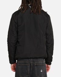 X-Large Camo Reversible Sherpa Jacket Black