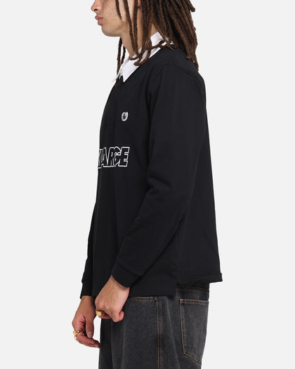 X-Large XL Wreath Rugby Jersey Black