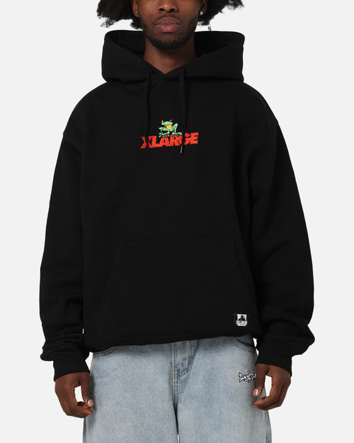 X-Large Frog Hoodie Pigment Black