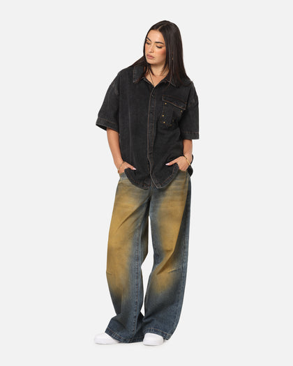 Saint Morta Rodeo Drive Button Up Shirt Black