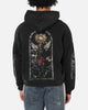 Saint Morta Kingdomcome Boxy Zip Hoodie Black