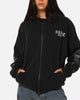 Saint Morta Kingdomcome Boxy Zip Hoodie Black