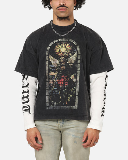 Saint Morta Kingdomcome Long Sleeve T-Shirt Vintage Black