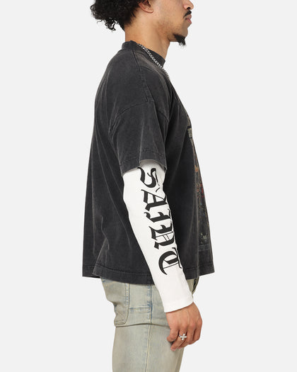 Saint Morta Kingdomcome Long Sleeve T-Shirt Vintage Black