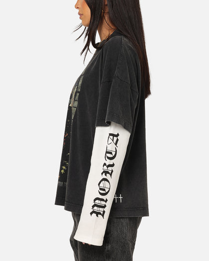 Saint Morta Kingdomcome Long Sleeve T-Shirt Vintage Black