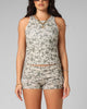 Loiter Women's Bullrush Cropped Tank Digi Camo