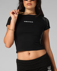 Loiter Women's Opaque Baby T-Shirt Black