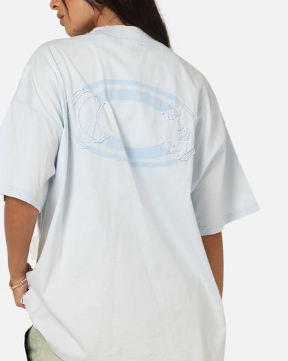 Carre Con Star Oversized T-Shirt Baby Blue