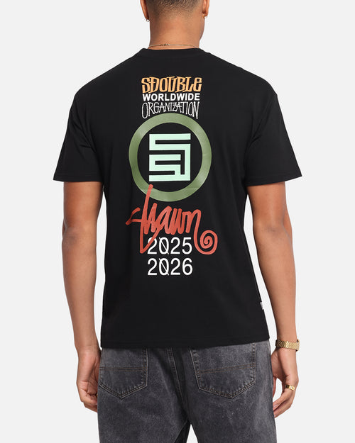 S Double 25/26 T-Shirt Black
