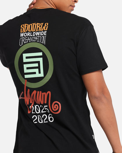 S Double 25/26 T-Shirt Black