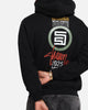 S Double 25/26 Zip Through Hoodie Black