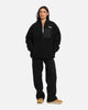 S Double High Pile Jacket Black