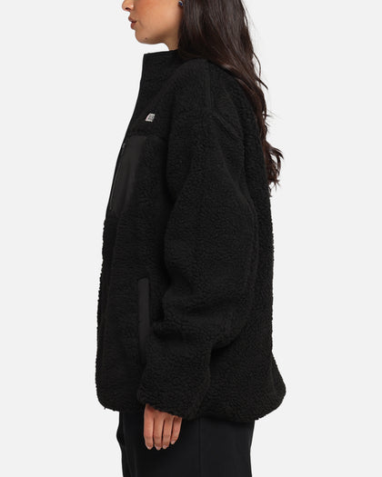 S Double High Pile Jacket Black
