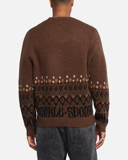 S Double Knitted Sweater Chocolate