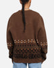 S Double Knitted Sweater Chocolate