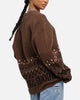 S Double Knitted Sweater Chocolate