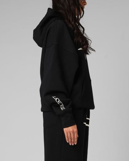 Loiter Hybrid Premium Hoodie Black