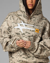 Loiter Hybrid Premium Hoodie Digi Camo