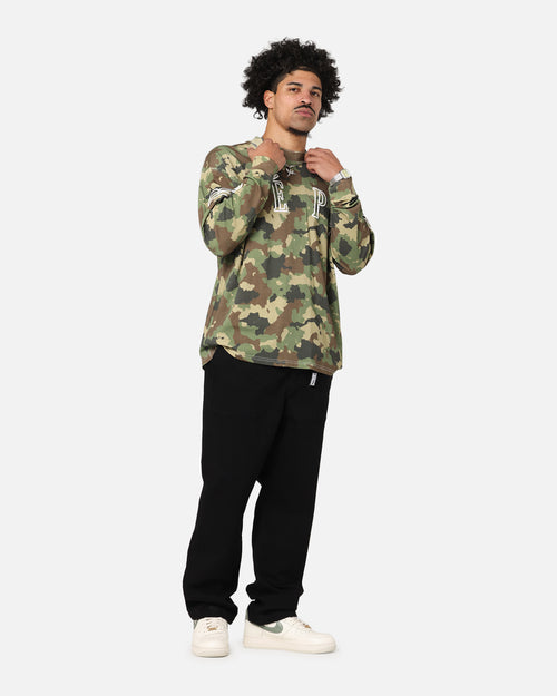 Carre Global Oversized Long Sleeve T-Shirt Camo