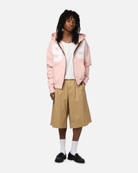 Loiter Cosmos Zip Hoodie Pink
