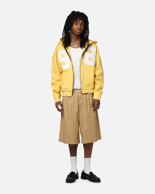 Loiter Cosmos Zip Hoodie Yellow