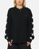 Carre Waffle Workwear Long Sleeve T-Shirt Black