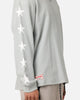 Carre Waffle Workwear Long Sleeve T-Shirt Grey