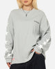 Carre Waffle Workwear Long Sleeve T-Shirt Grey