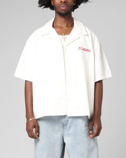Loiter Daytona Button Up Shirt White