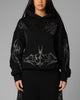 Loiter Opaque Rhinestone Premium Hoodie Black