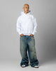 Loiter Opaque Rhinestone Premium Hoodie Off White