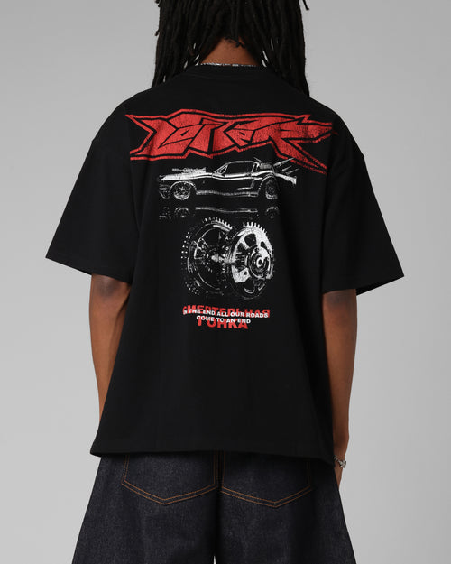 Loiter Death Race Vintage T-Shirt Black