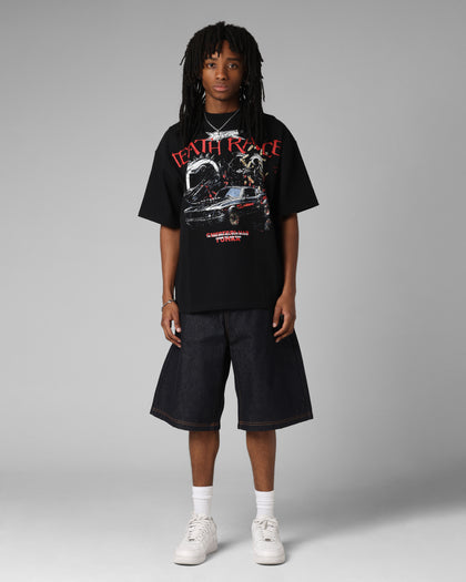 Loiter Death Race Vintage T-Shirt Black