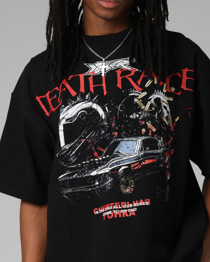 Loiter Death Race Vintage T-Shirt Black
