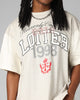 Loiter Drop Out Vintage T-Shirt Grey/White