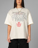 Loiter Drop Out Vintage T-Shirt Grey/White