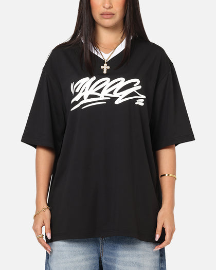Carre Graffiti Jersey T-Shirt Black