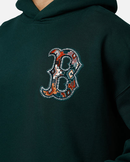 Pro Standard Boston Red Sox Tapestry 2.0 Hoodie Dark Green
