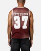 MNML Jersey Pinnie Tank Burgundy